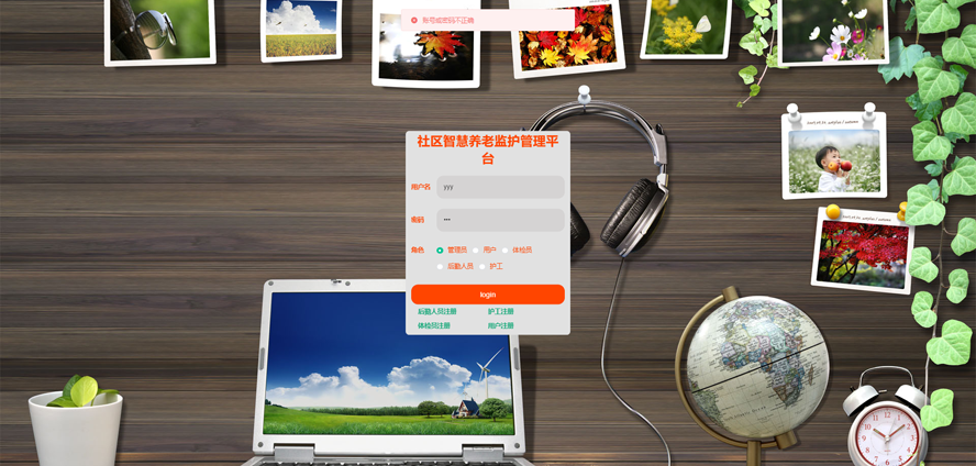 社区智慧养老监护管理平台设计与实现