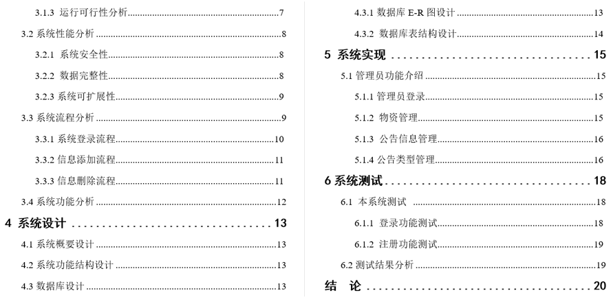 新冠物资管理毕业论文截图