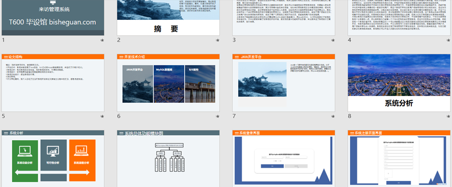 来访管理系统的设计与实现PPT截图