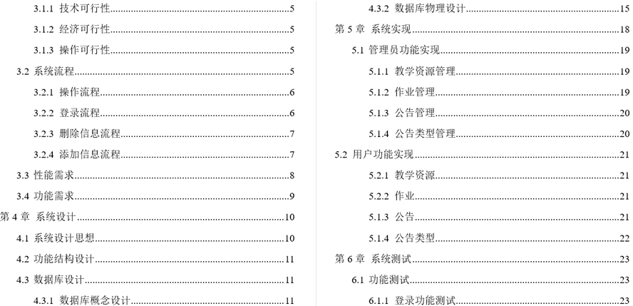 教学资源共享平台毕业论文截图