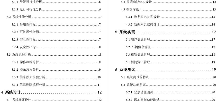 电动车租赁网站毕业论文截图